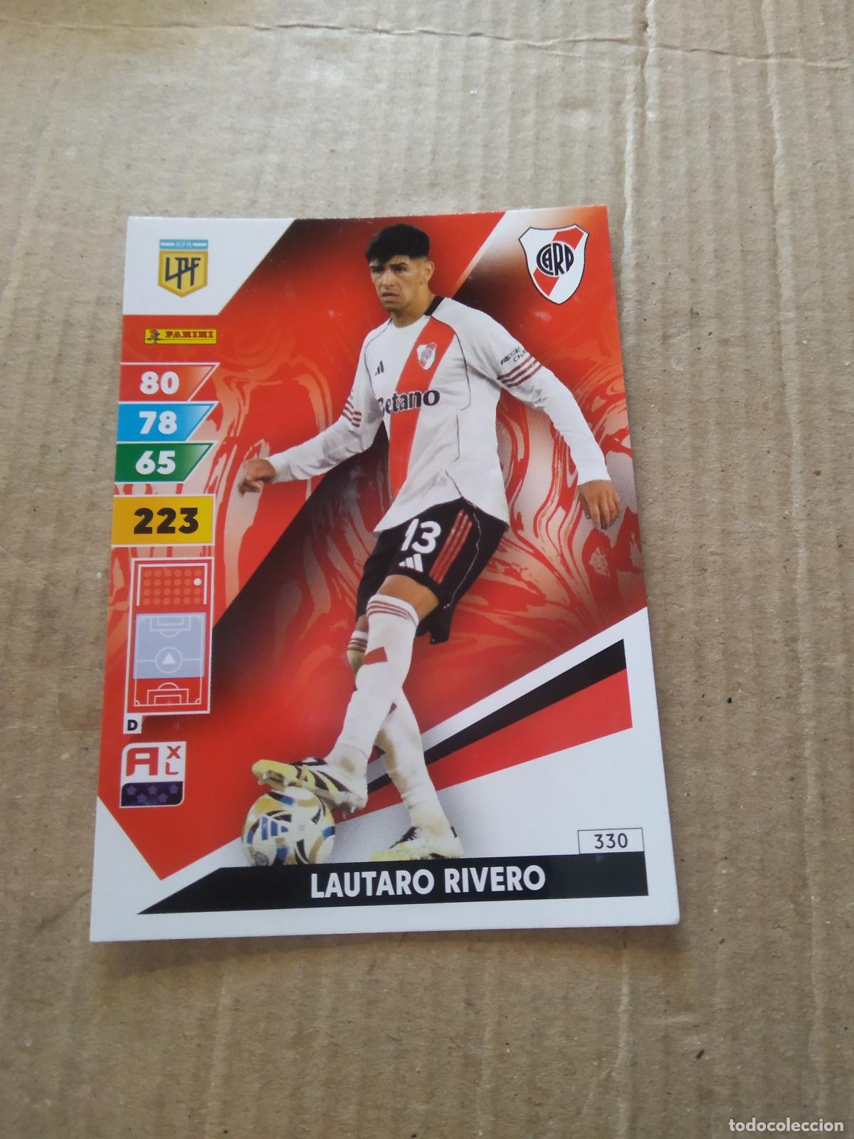 Fu&szlig;ball-Sticker: 330 LAUTARO RIVERO RIVER PLATE CROMO FUTBOL PANINI ARGENTINO 2025 ARGENTINA ADRENALYN