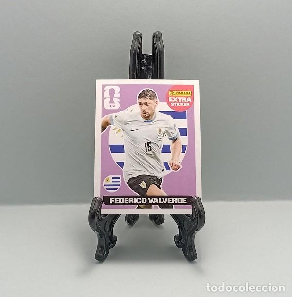 Football Stickers: FEDE VALVERDE URUGUAY PANINI EXTRA STICKER BASE (REGULAR) FIFA WORLD CUP 2026 CROMO ADHESIVO MUNDIAL