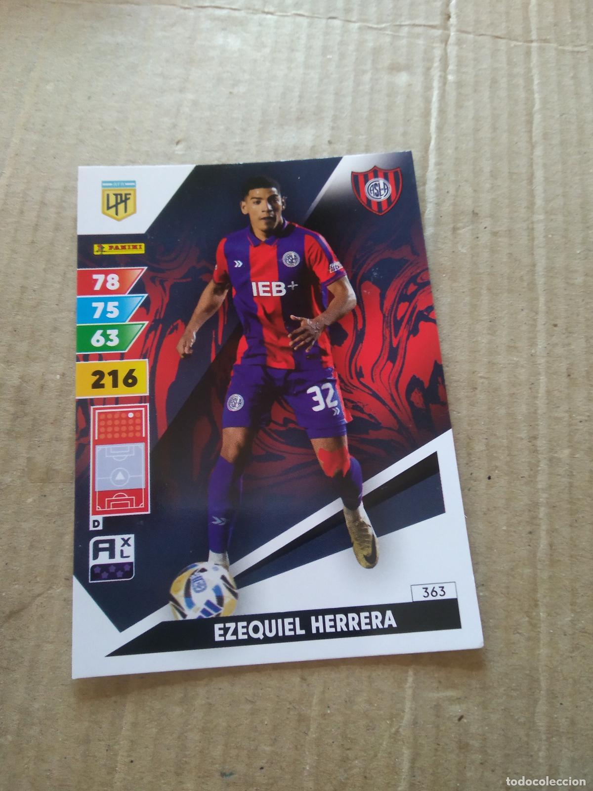 Cromos de Futebol: 363 EZEQUIEL HERRERA SAN LORENZO CROMO FUTBOL PANINI ARGENTINO 2025 ARGENTINA ADRENALYN