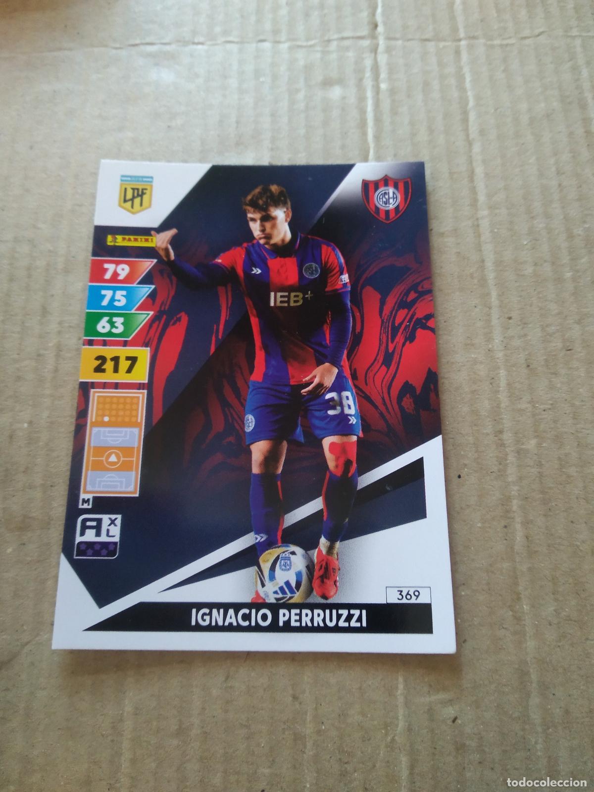 Cromos de Futebol: 369 IGNACIO PERRUZZI SAN LORENZO CROMO FUTBOL PANINI ARGENTINO 2025 ARGENTINA ADRENALYN