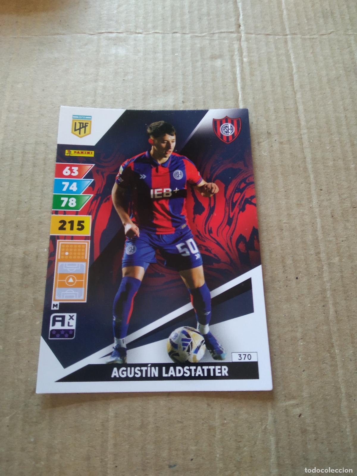 Fu&szlig;ball-Sticker: 370 AGUSTIN LADSTATTER SAN LORENZO CROMO FUTBOL PANINI ARGENTINO 2025 ARGENTINA ADRENALYN