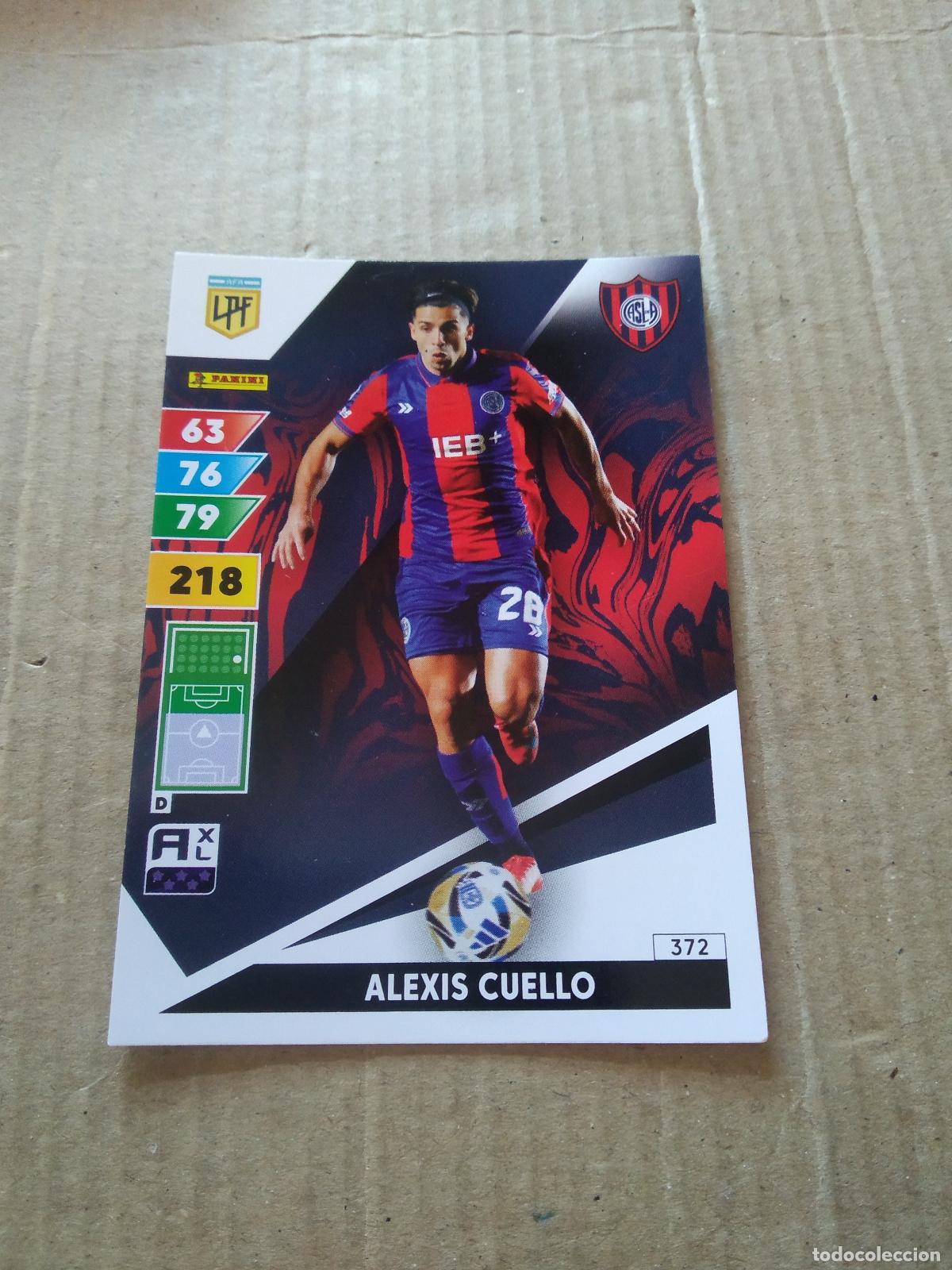 Figurine di Calcio: 372 ALEXIS CUELLO SAN LORENZO CROMO FUTBOL PANINI ARGENTINO 2025 ARGENTINA ADRENALYN