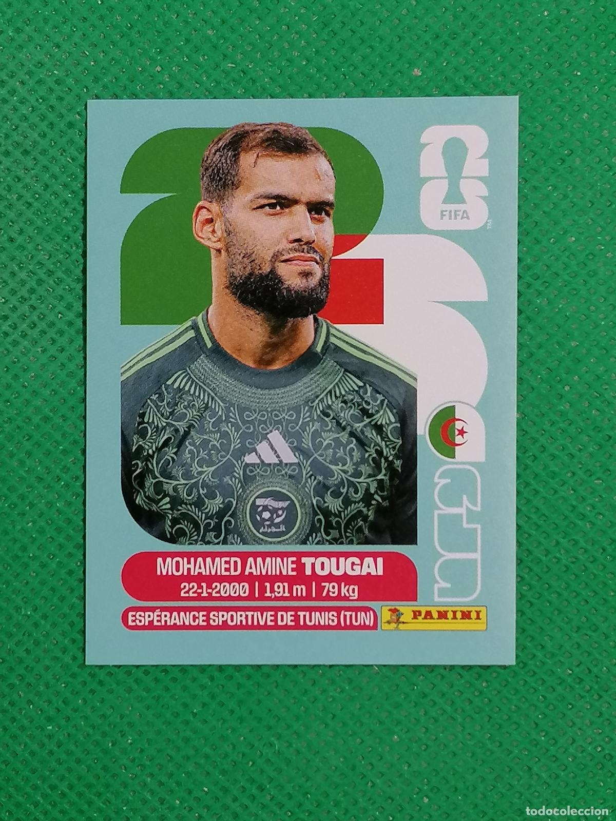 Fu&szlig;ball-Sticker: ALG 6 ALG6 MOHAMED AMINE TOUGAI ARGELIA ⚽ PANINI FIFA MUNDIAL WORLD CUP 26 2026 STICKER ⚽