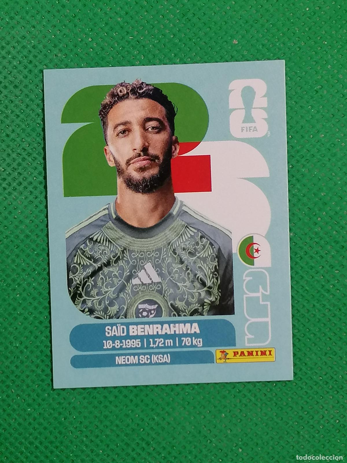 Fu&szlig;ball-Sticker: ALG 16 ALG16 SAID BENRAHMA ARGELIA ⚽ PANINI FIFA MUNDIAL WORLD CUP 26 2026 STICKER ⚽