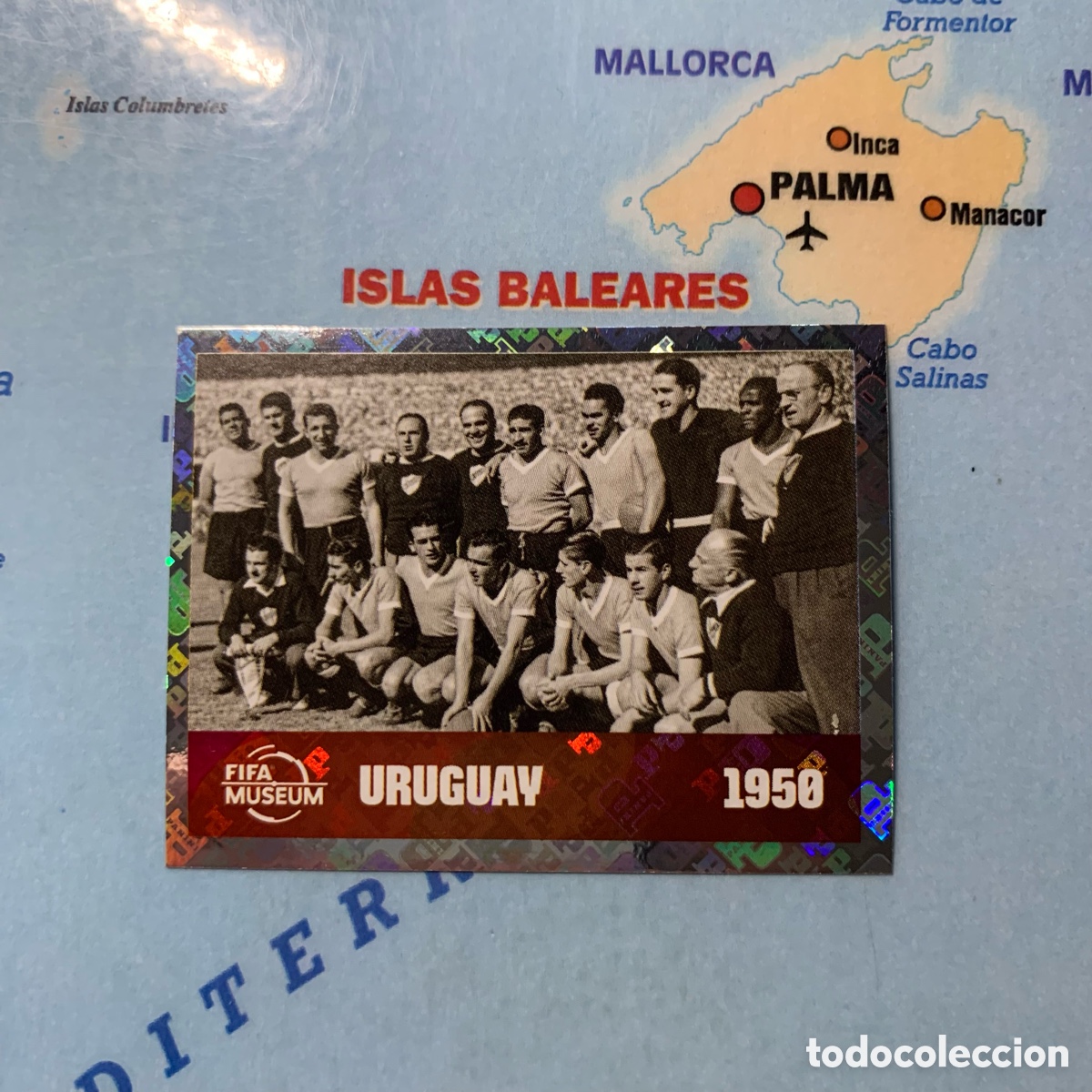 Fu&szlig;ball-Sticker: Uruguay 1950 n&uacute;mero FWC10 cromo panini Mundial Fifa World Cup 2026