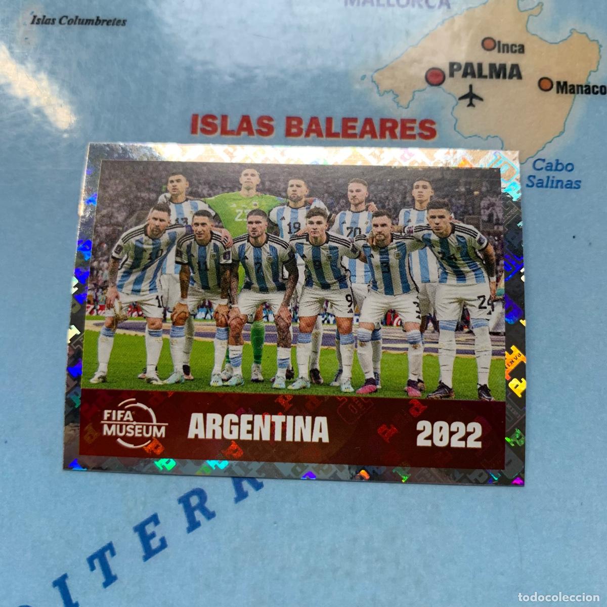 Fu&szlig;ball-Sticker: Argentina 2022 n&uacute;mero FWC19 cromo panini Mundial Fifa World Cup 2026