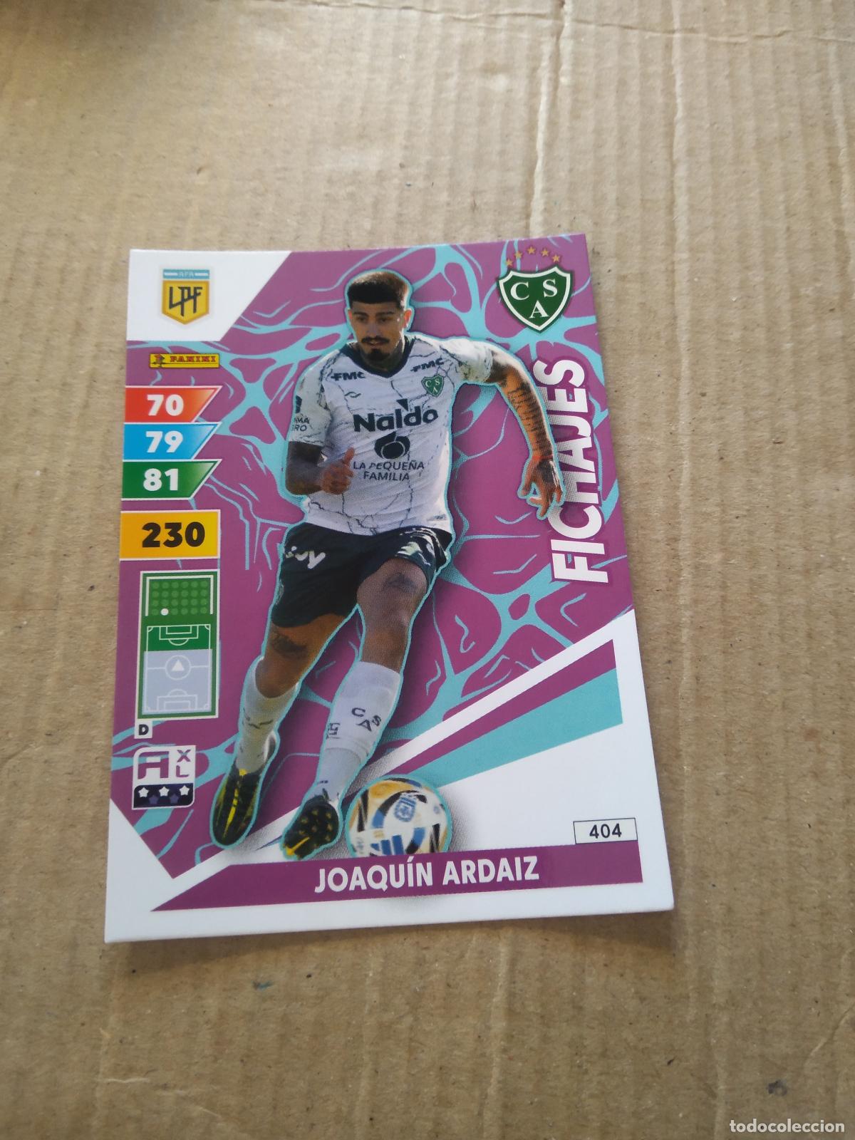 Cromos de F&uacute;tbol: 404 JOAQUIN ARDAIZ SARMIENTO CROMO FUTBOL PANINI ARGENTINO 2025 ARGENTINA ADRENALYN