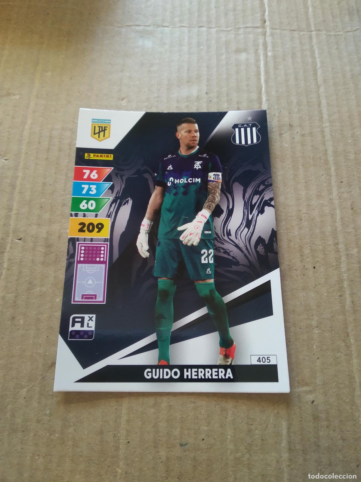 Cromos de F&uacute;tbol: 405 GUIDO HERRERA TALLERES CROMO FUTBOL PANINI ARGENTINO 2025 ARGENTINA ADRENALYN