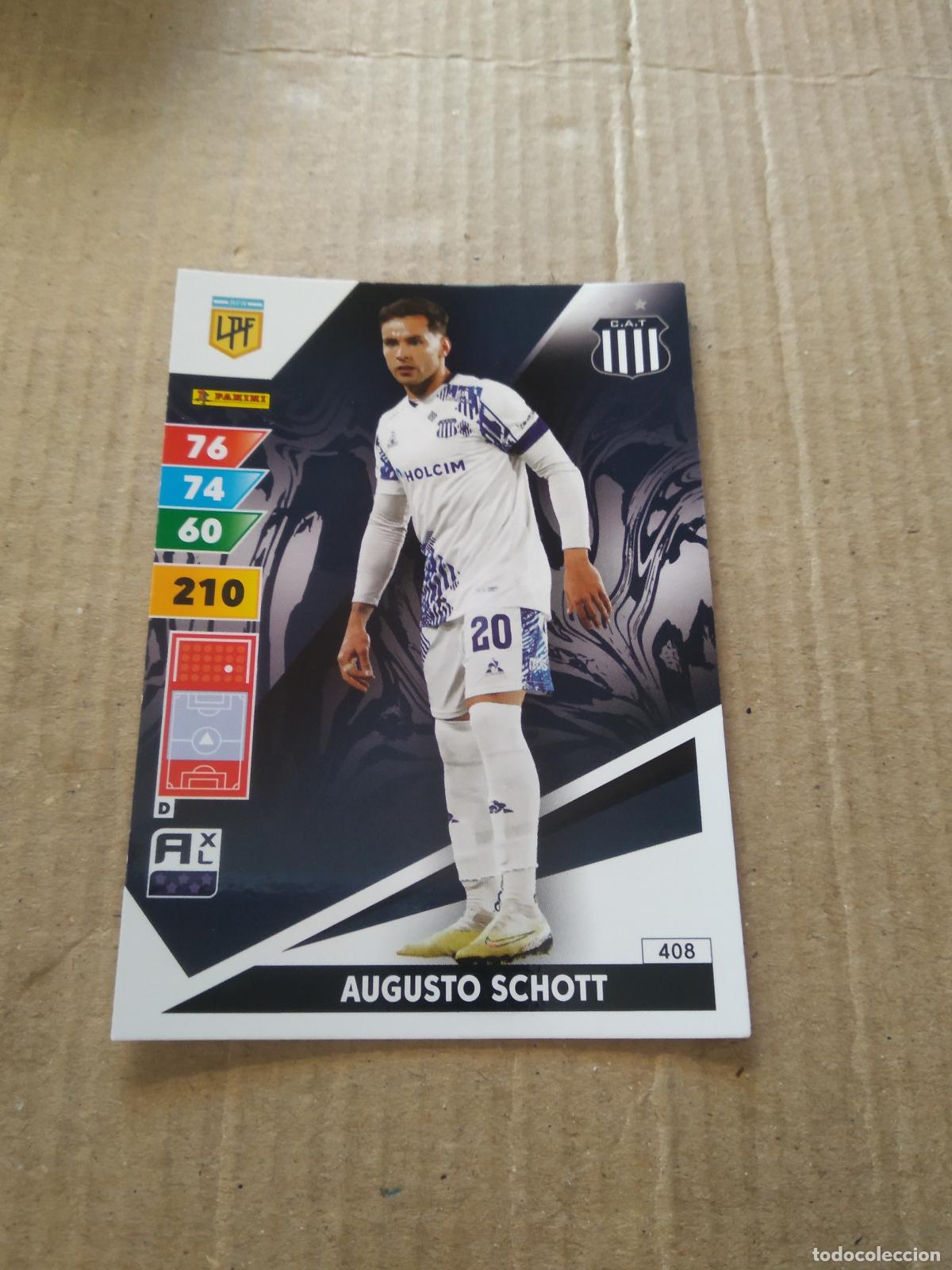 Cromos de F&uacute;tbol: 408 AUGUSTO SCHOTT TALLERES CROMO FUTBOL PANINI ARGENTINO 2025 ARGENTINA ADRENALYN