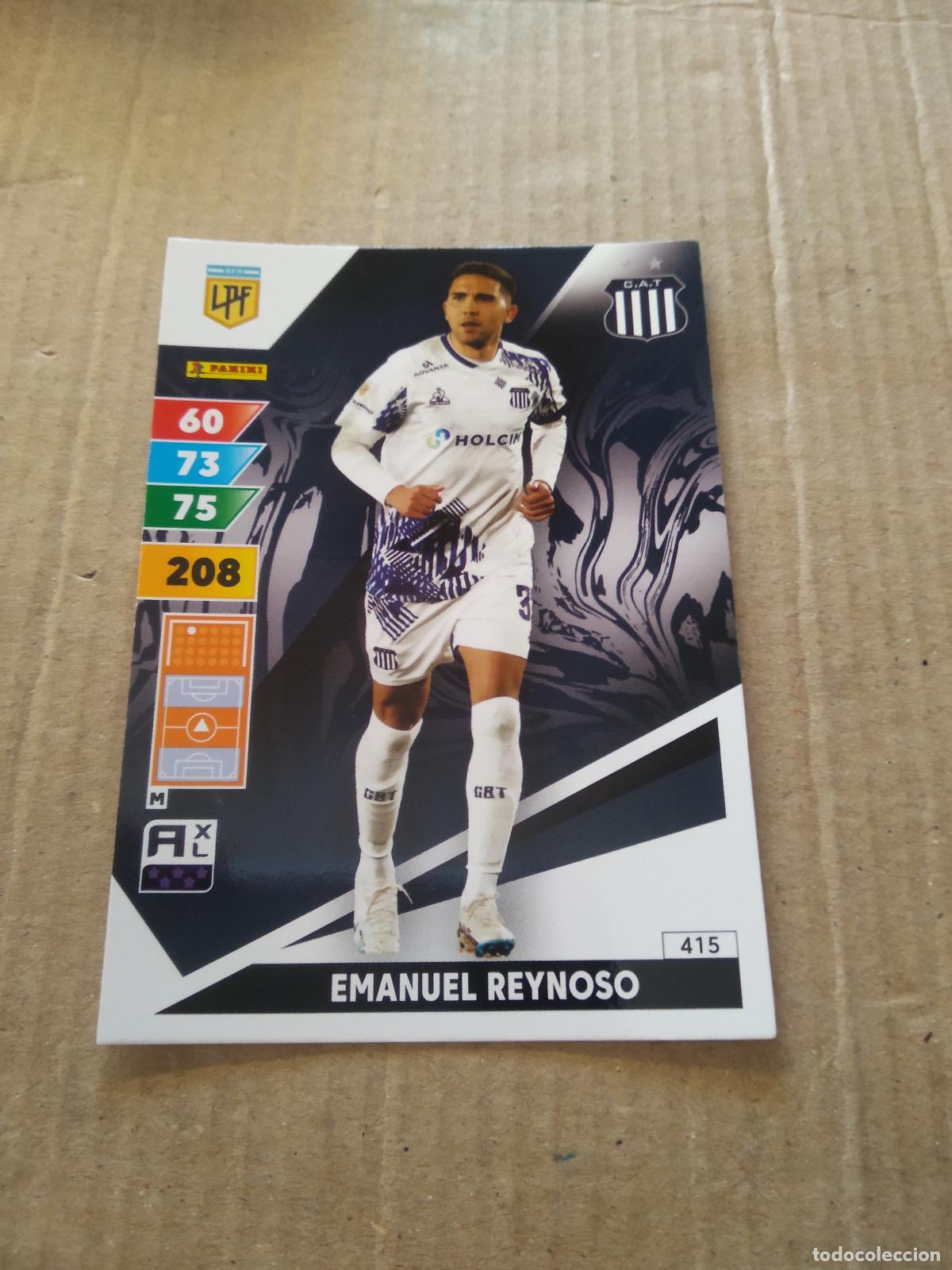 Cromos de F&uacute;tbol: 415 EMANUEL REYNOSO TALLERES CROMO FUTBOL PANINI ARGENTINO 2025 ARGENTINA ADRENALYN