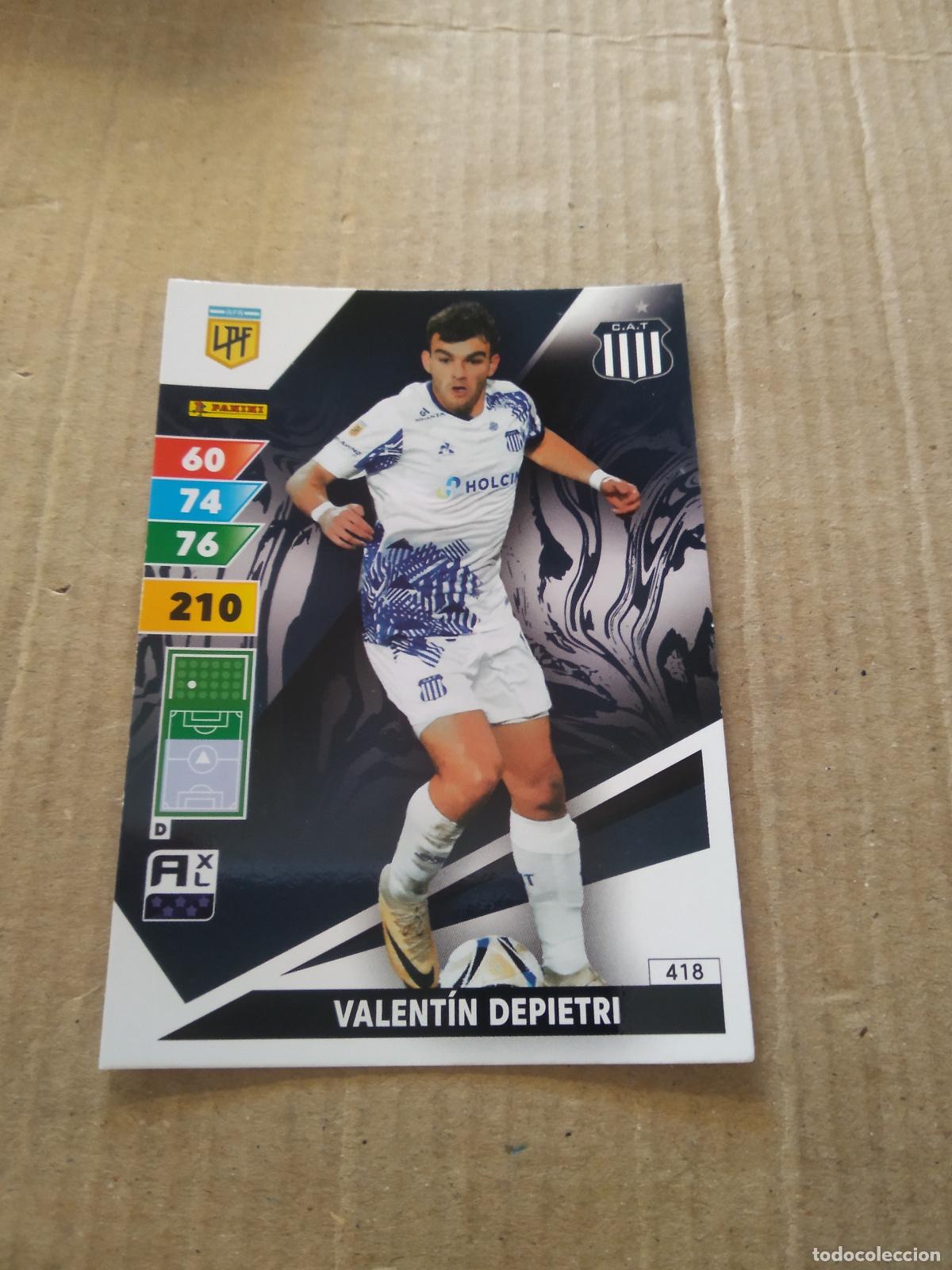 Cromos de F&uacute;tbol: 418 VALENTIN DEPIETRI TALLERES CROMO FUTBOL PANINI ARGENTINO 2025 ARGENTINA ADRENALYN