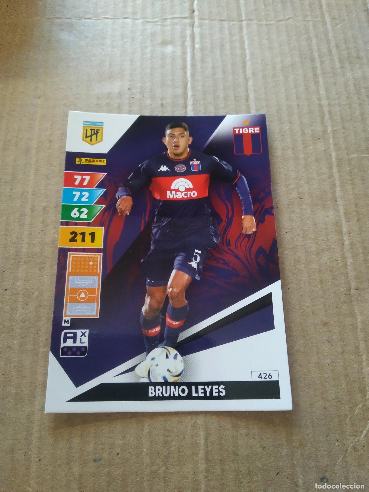 Cromos de F&uacute;tbol: 426 BRUNO LEYES TIGRE CROMO FUTBOL PANINI ARGENTINO 2025 ARGENTINA ADRENALYN