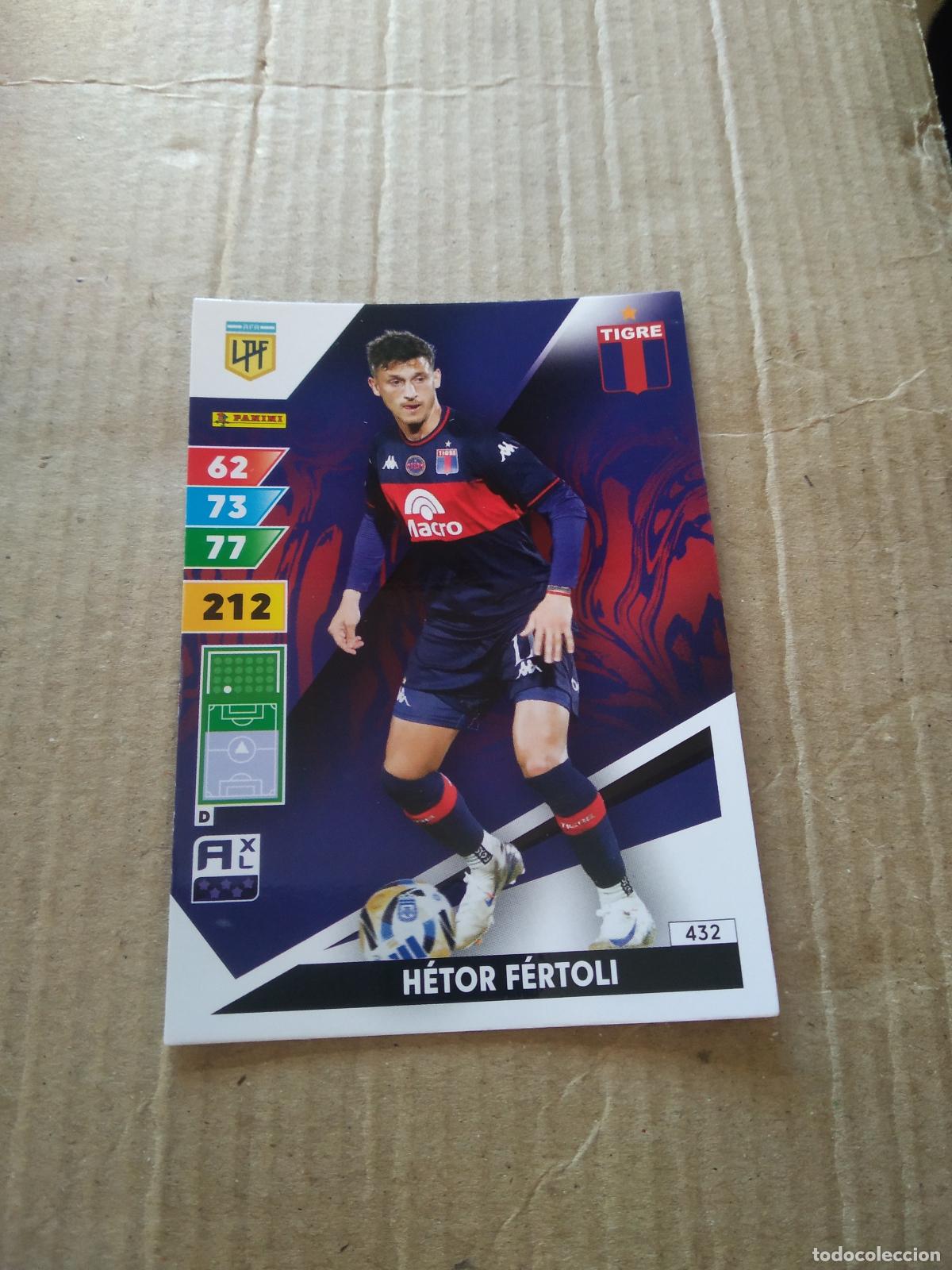 Cromos de F&uacute;tbol: 432 HETOR FERTOLI TIGRE CROMO FUTBOL PANINI ARGENTINO 2025 ARGENTINA ADRENALYN