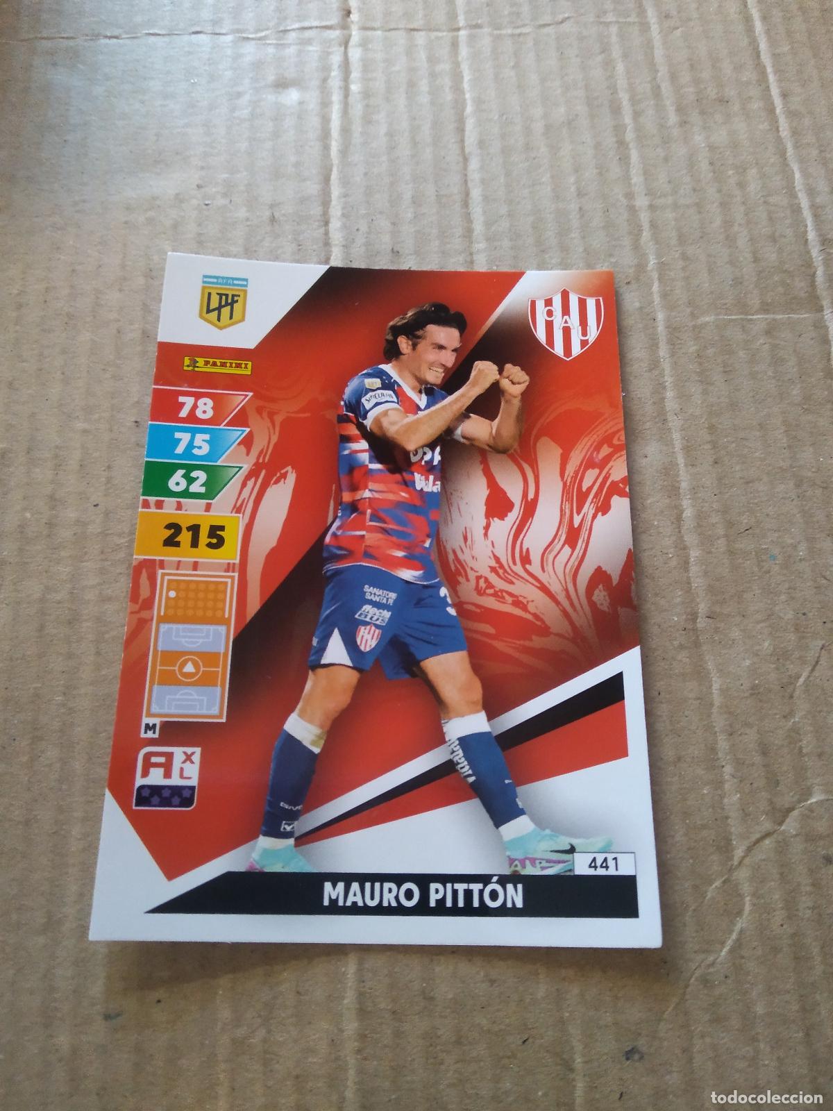 Cromos de F&uacute;tbol: 441 MAURO PITTON UNION CROMO FUTBOL PANINI ARGENTINO 2025 ARGENTINA ADRENALYN