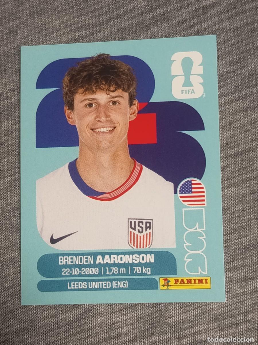 Fu&szlig;ball-Sticker: AARONSON USA 17 STICKER MUNDIAL 2026 PANINI FIFA WORLD CUP NUEVO