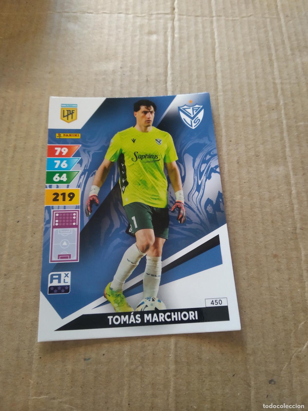 Cromos de F&uacute;tbol: 450 TOMAS MARCHIORI VELEZ CROMO FUTBOL PANINI ARGENTINO 2025 ARGENTINA ADRENALYN