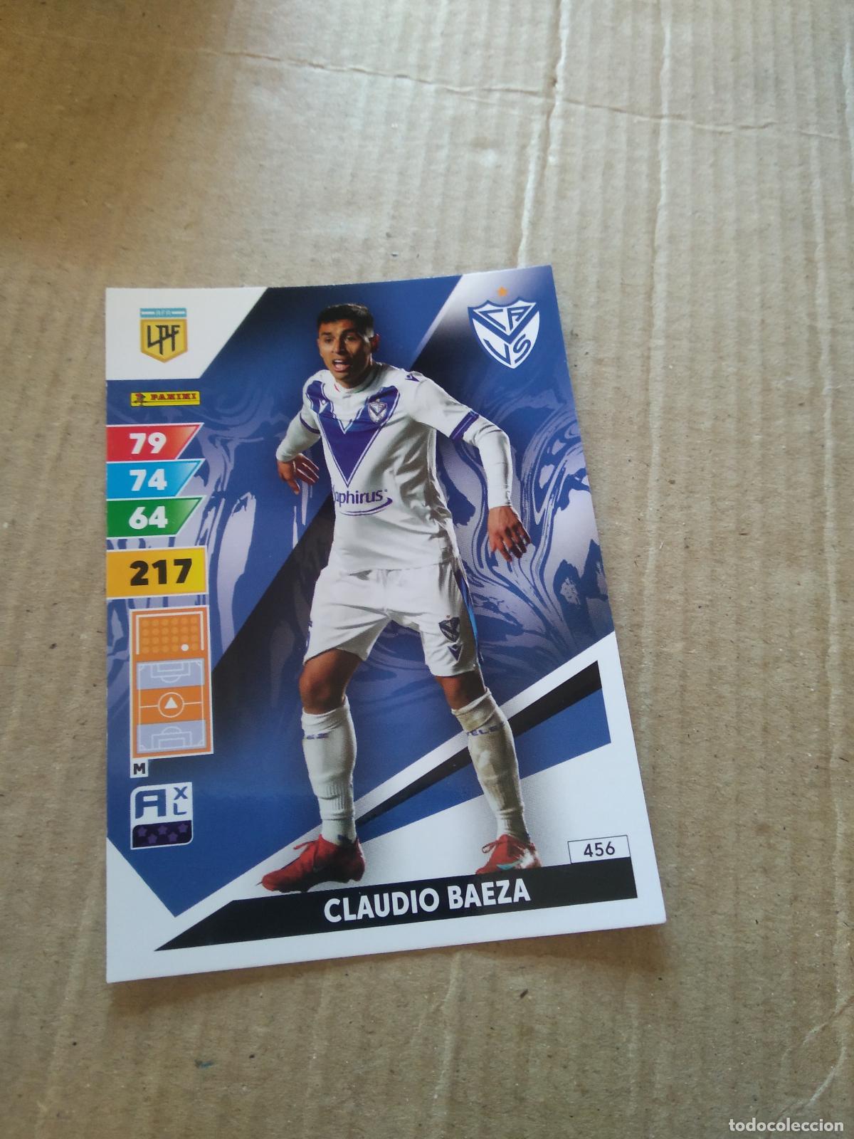 Cromos de F&uacute;tbol: 456 CLAUDIO BAEZA VELEZ CROMO FUTBOL PANINI ARGENTINO 2025 ARGENTINA ADRENALYN