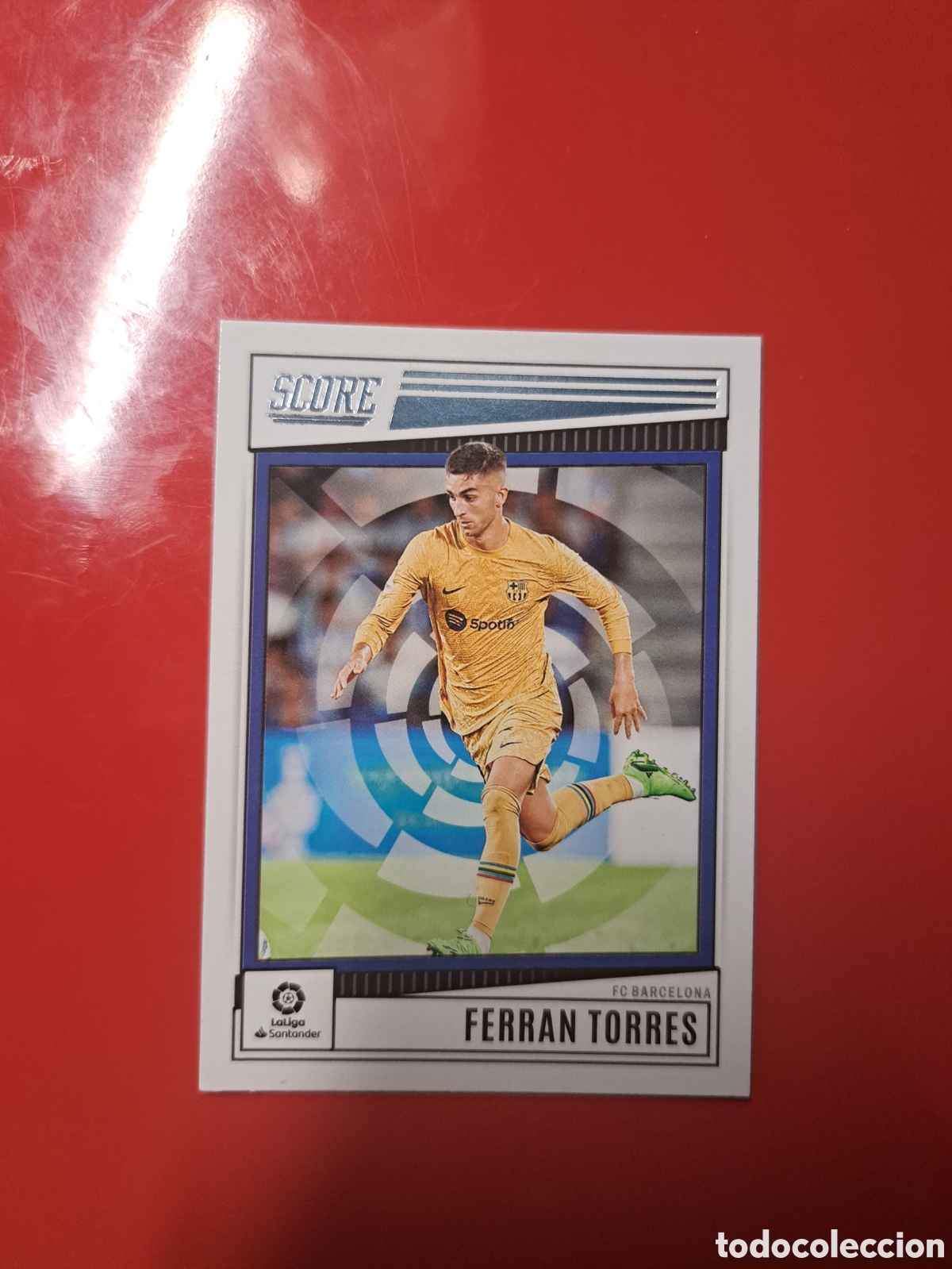 Cromos de F&uacute;tbol: 63 FERRAN TORRES FC BARCELONA / B&Aacute;SICA / SCORE LA LIGA SOCCER 2022-2023 / PANINI