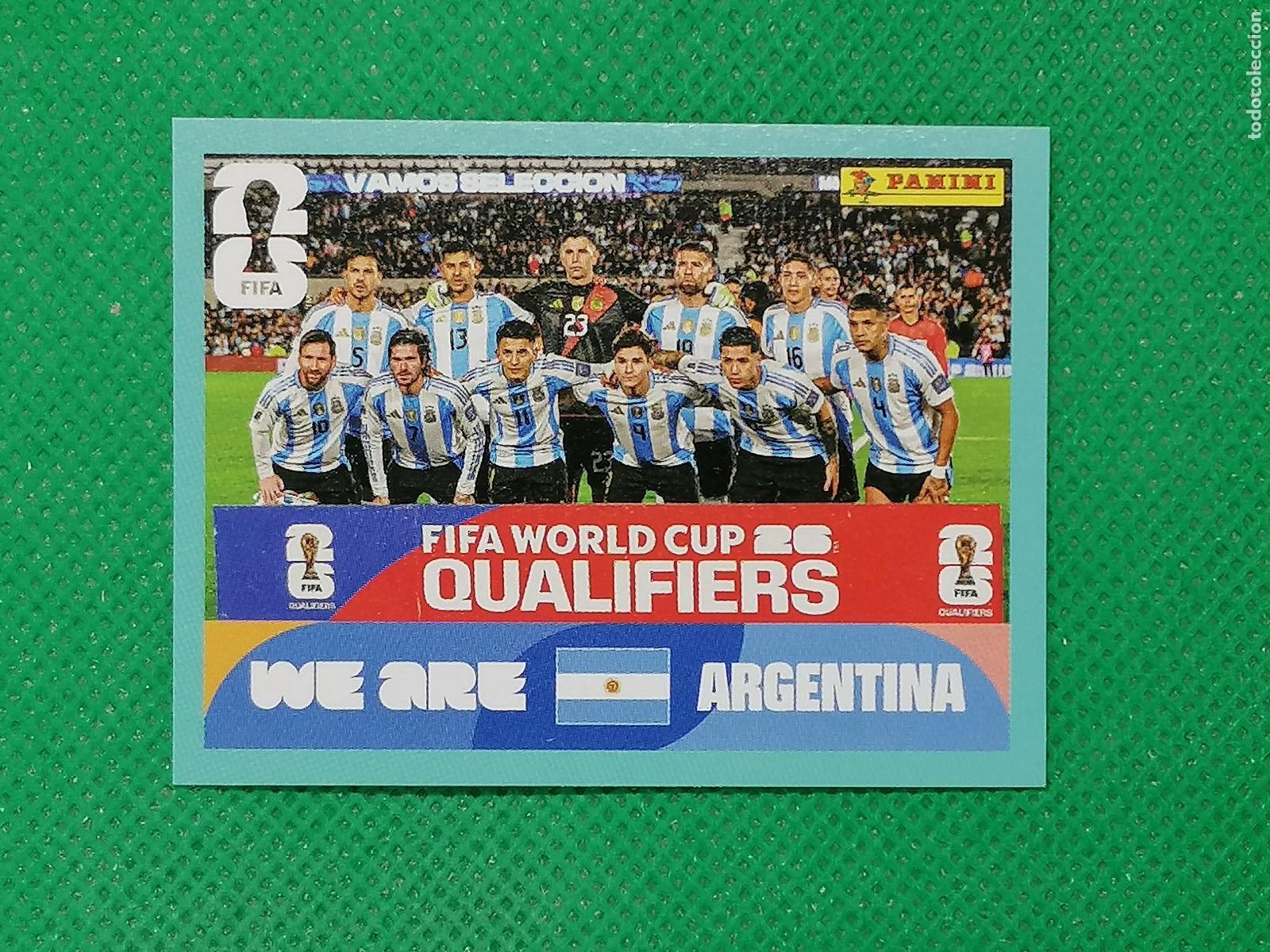 Cromos de F&uacute;tbol: ARG 13 ARG13 PLANTILLA ARGENTINA ⚽ PANINI FIFA MUNDIAL WORLD CUP 26 2026 STICKER ⚽