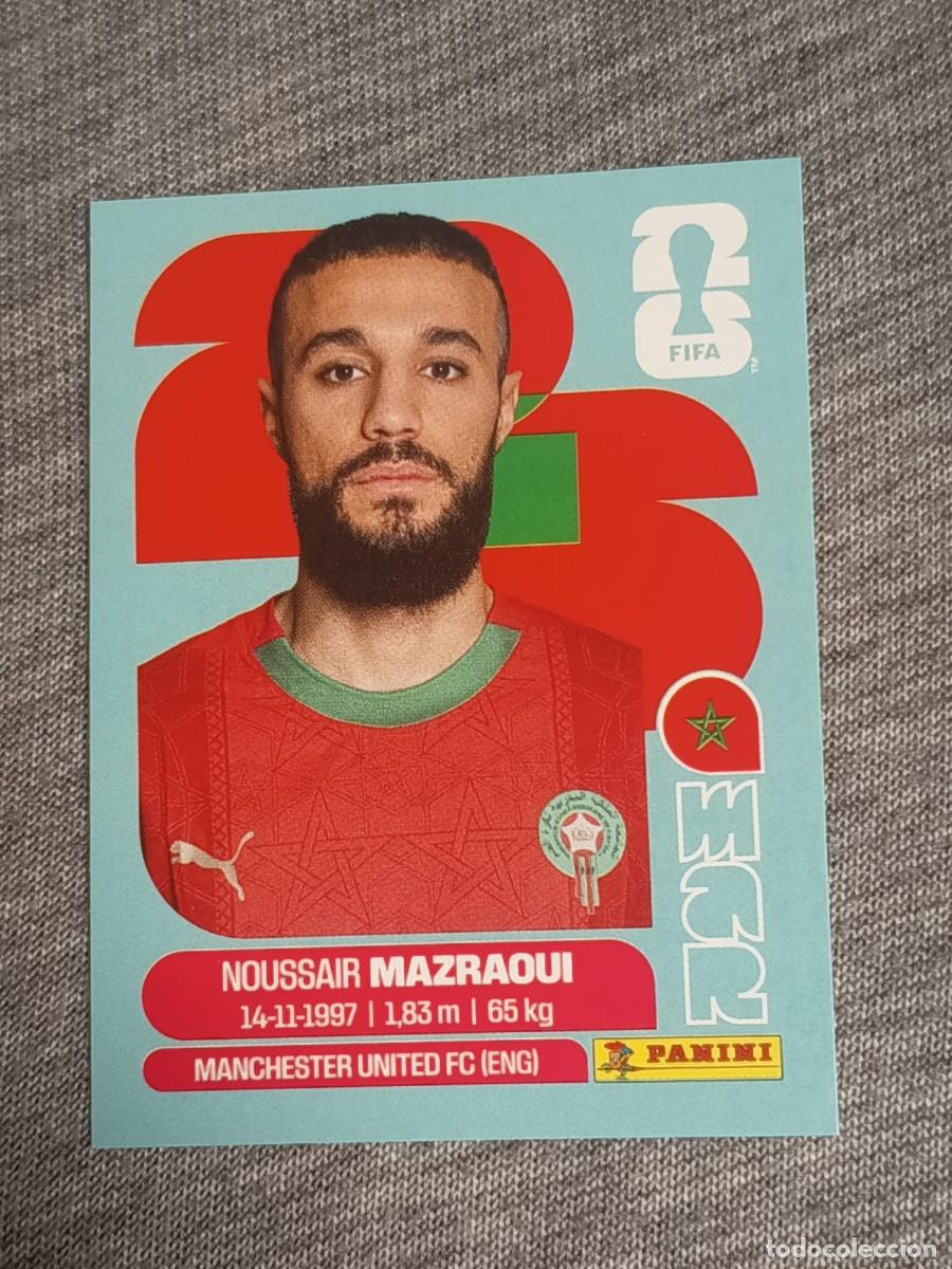 Cromos de F&uacute;tbol: MAZRAOUI MAR 5 STICKER MUNDIAL 2026 PANINI FIFA WORLD CUP NUEVO