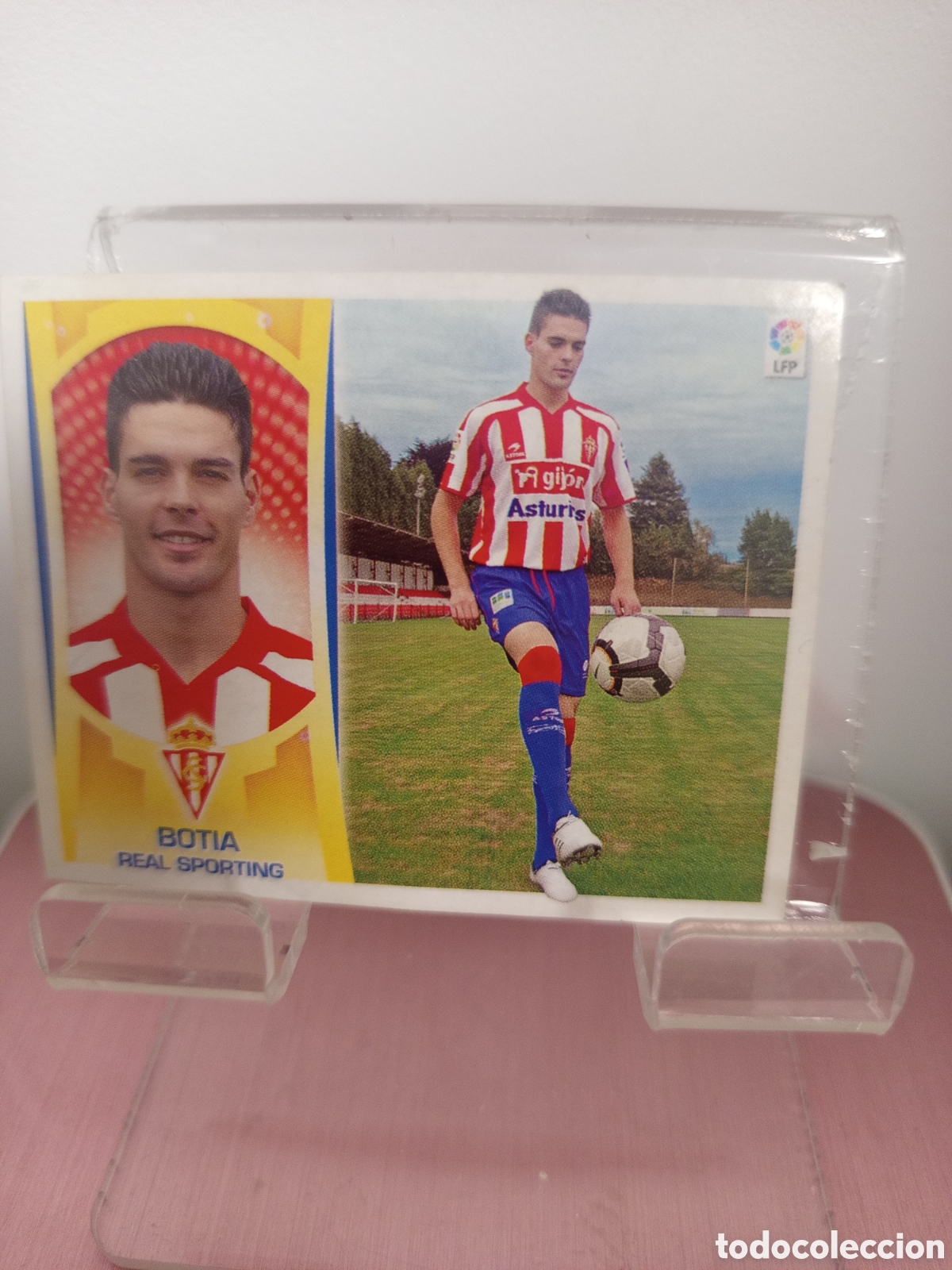 Fu&szlig;ball-Sticker: ❇️ CROMO ⚽ BOT&Iacute;A SPORTING DE GIJ&Oacute;N FICHAJE 12 LIGA LFP 09 10 2009 2010 ESTE SIN PEGAR PANINI ❇️