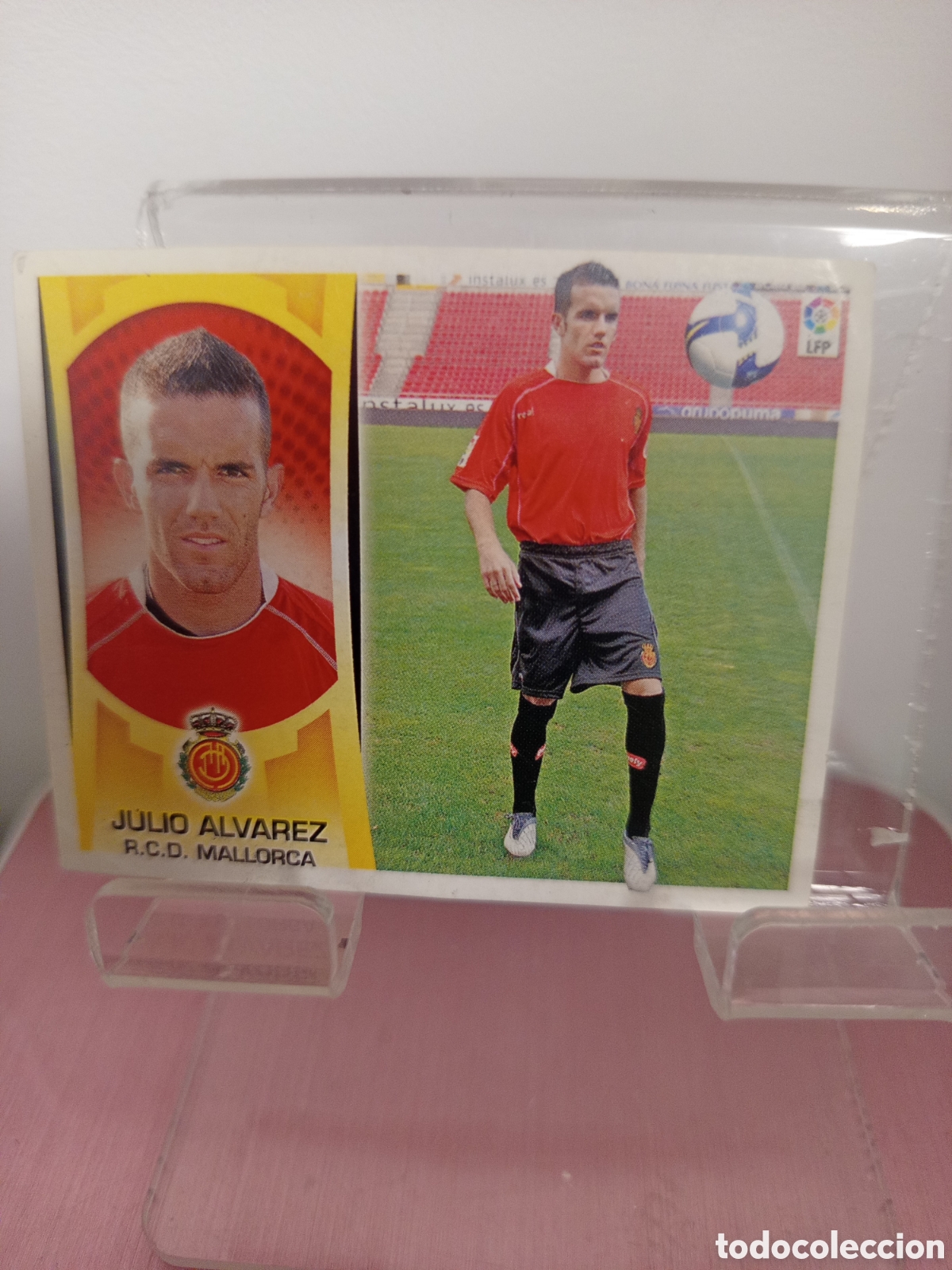 Cromos de F&uacute;tbol: ❇️ CROMO ⚽ JULIO &Aacute;LVAREZ MALLORCA FICHAJE 52 LIGA LFP 09 10 2009 2010 ESTE SIN PEGAR PANINI ❇️