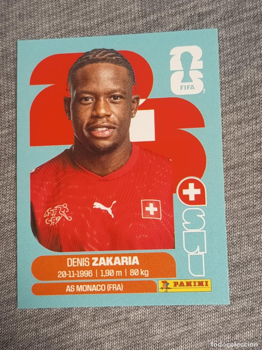 Cromos de F&uacute;tbol: ZAKARIA SUI 10 STICKER MUNDIAL 2026 PANINI FIFA WORLD CUP NUEVO