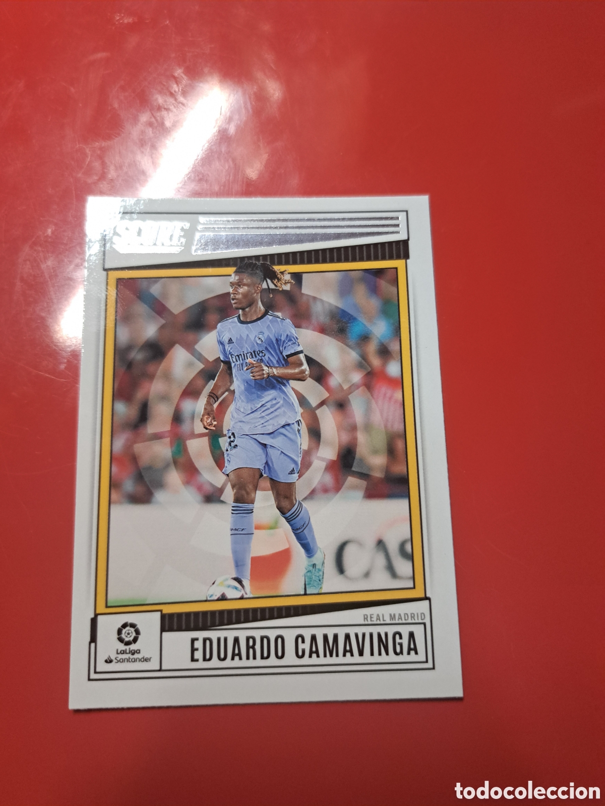 Cromos de F&uacute;tbol: 145 EDUARDO CAMAVINGA REAL MADRID / SEVILLA