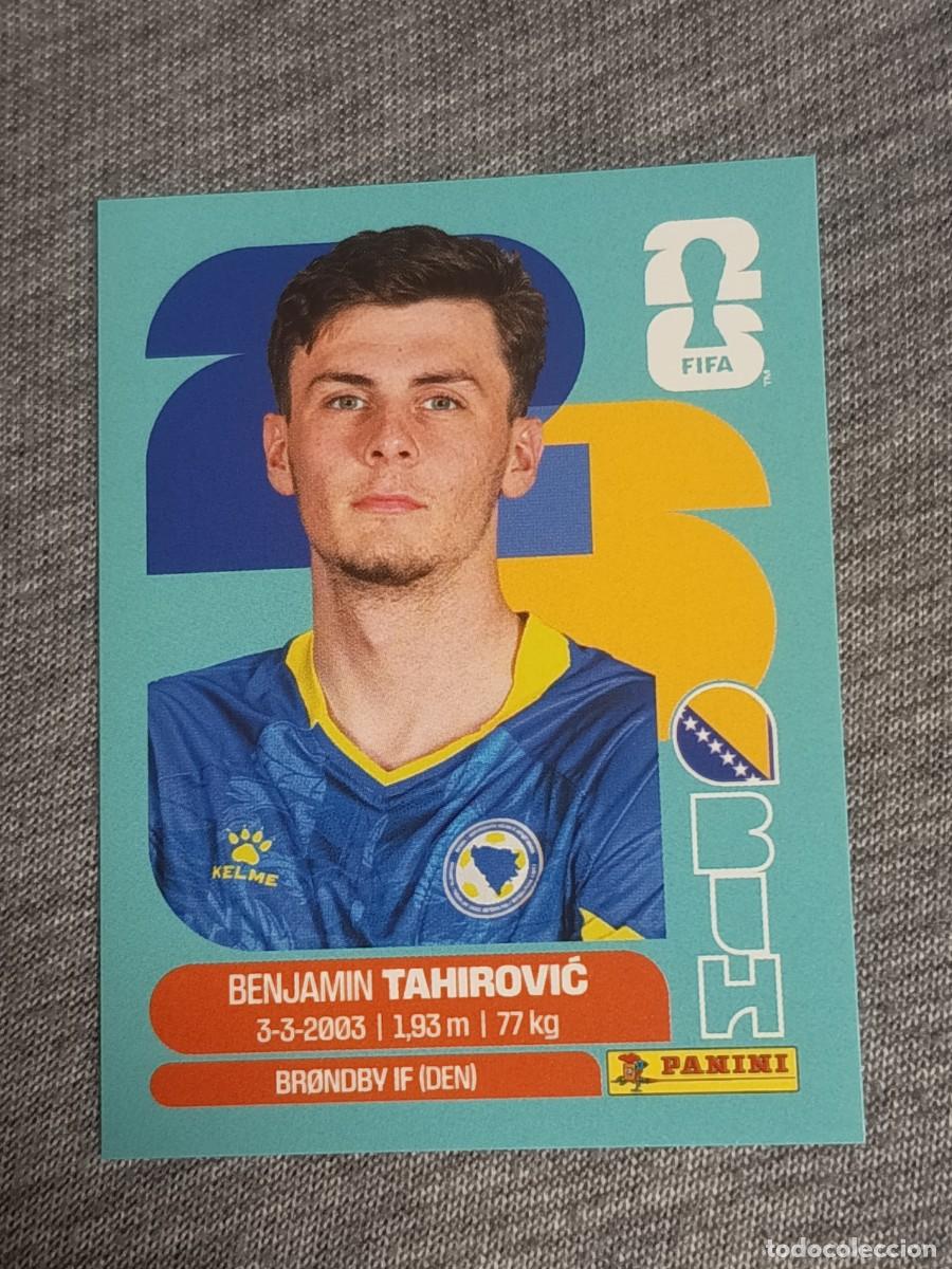 Cromos de F&uacute;tbol: TAHIROVIC BIH 9 STICKER MUNDIAL 2026 PANINI FIFA WORLD CUP NUEVO