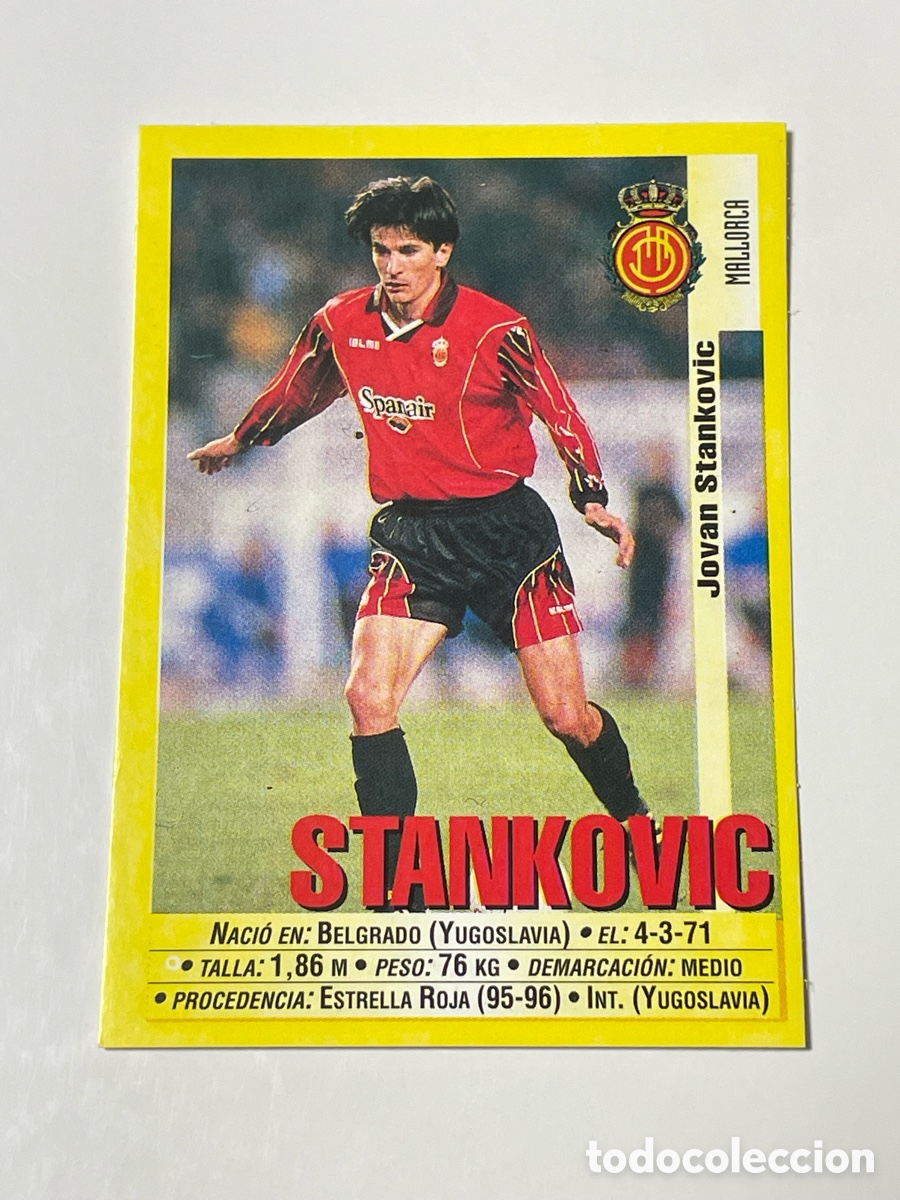 Cromos de F&uacute;tbol: Jovan Stankovic Mallorca Panini 1999/2000 #50