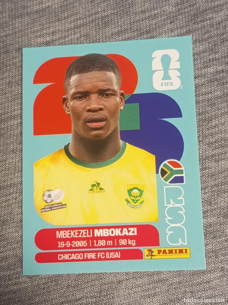 Cromos de F&uacute;tbol: MBOKAZI RSA 6 STICKER MUNDIAL 2026 PANINI FIFA WORLD CUP NUEVO