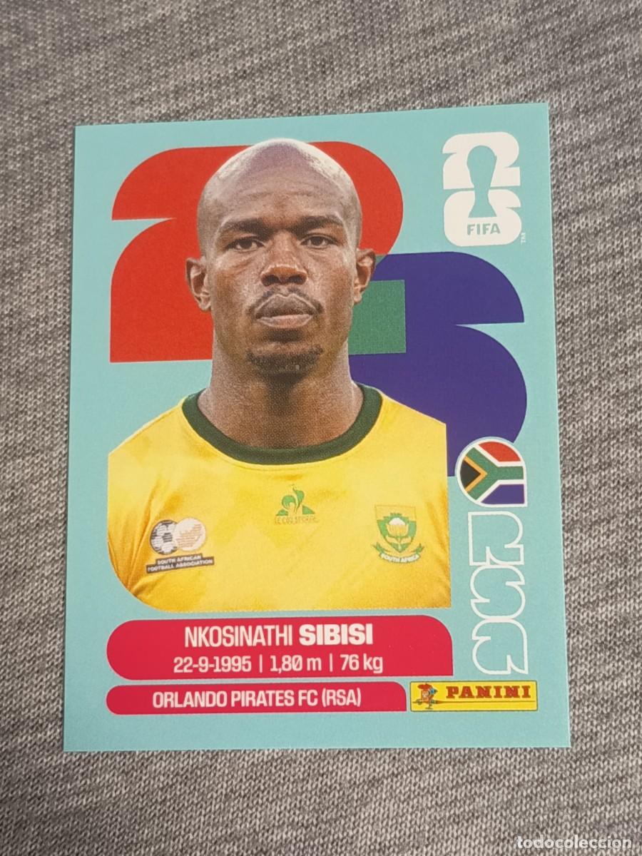 Cromos de F&uacute;tbol: SIBISI RSA 10 STICKER MUNDIAL 2026 PANINI FIFA WORLD CUP NUEVO