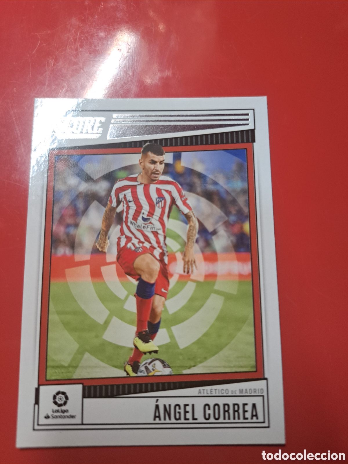 Cromos de F&uacute;tbol: 21 &Aacute;NGEL CORREA ATL&Eacute;TICO DE MADRID/ B&Aacute;SICA / SCORE LA LIGA SOCCER 2022-2023 / PANINI