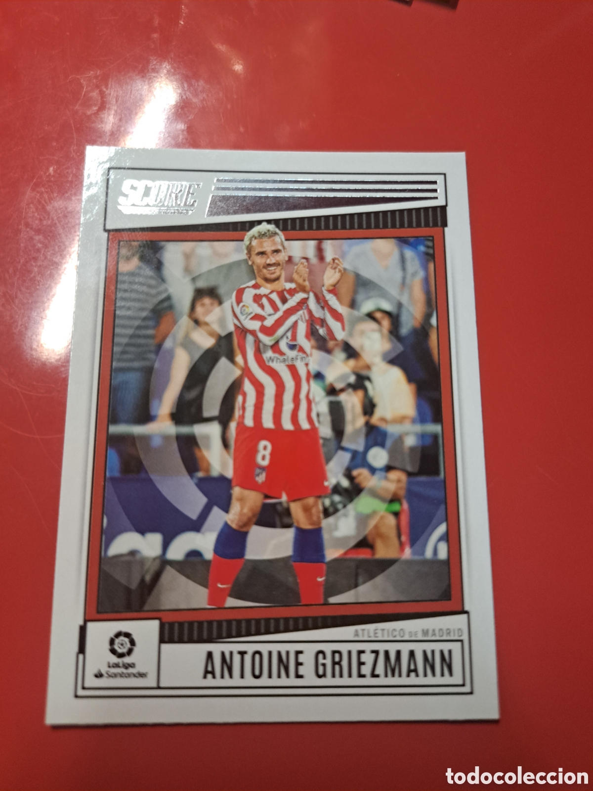 Cromos de F&uacute;tbol: 22 ANTOINE GRIEZMANN ATL&Eacute;TICO DE MADRID/ B&Aacute;SICA / SCORE LA LIGA SOCCER 2022-2023 / PANINI