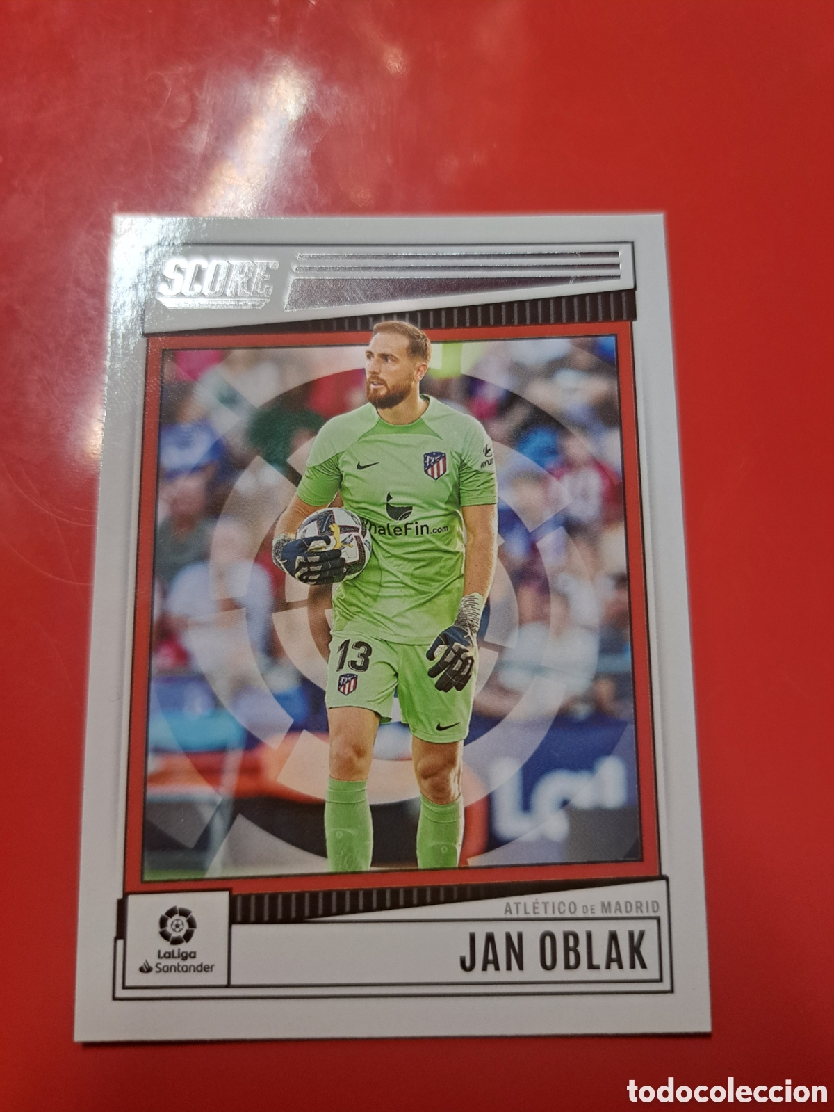Cromos de F&uacute;tbol: 23 JAN OBLAK ATL&Eacute;TICO DE MADRID/ B&Aacute;SICA / SCORE LA LIGA SOCCER 2022-2023 / PANINI