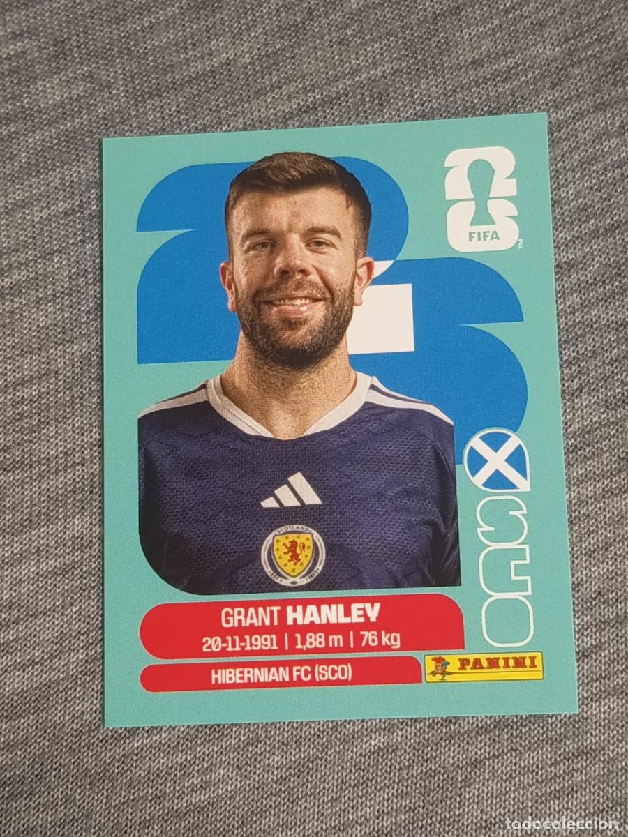 Cromos de F&uacute;tbol: HANLEY SCO 10 STICKER MUNDIAL 2026 PANINI FIFA WORLD CUP NUEVO