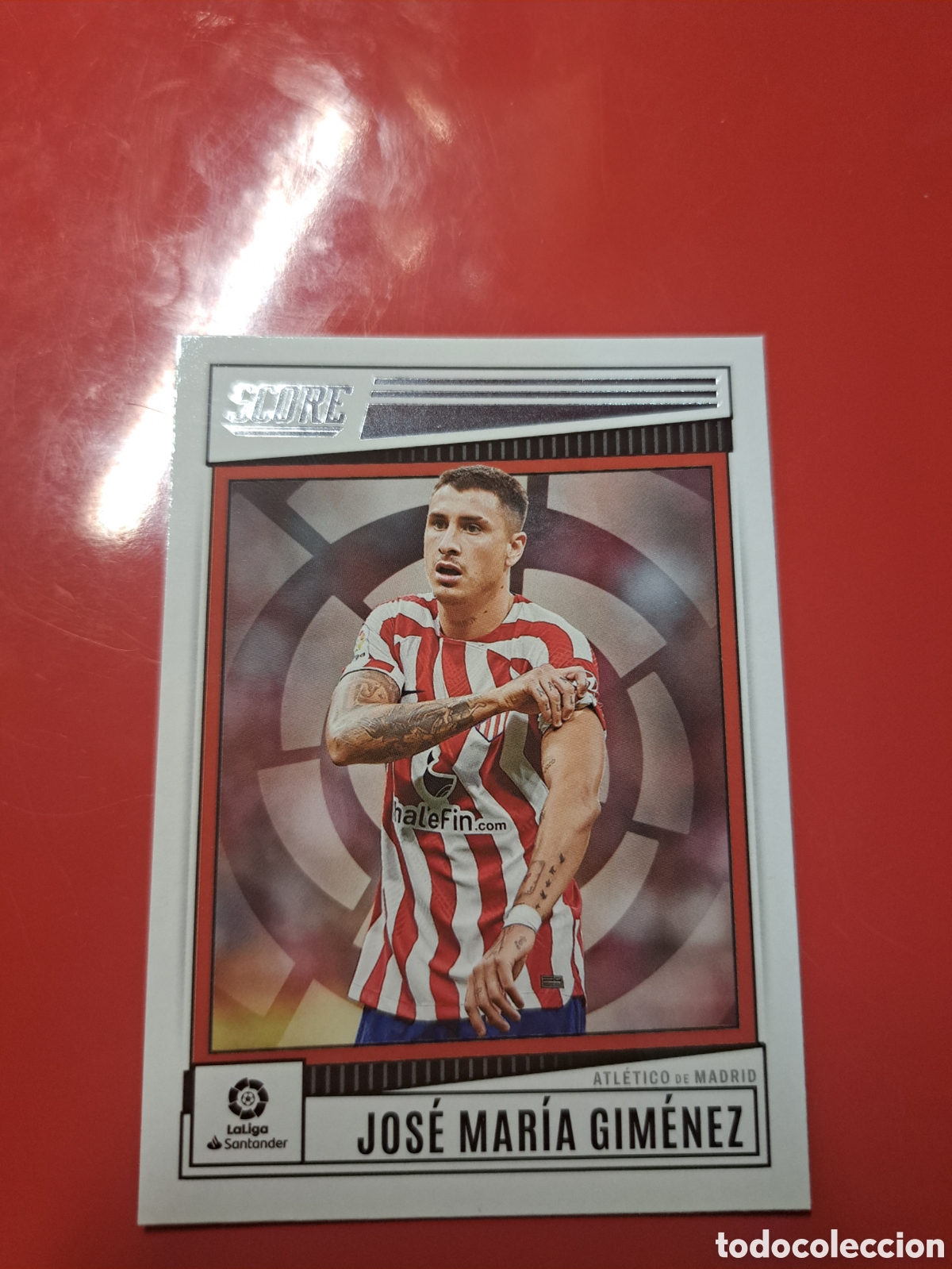 Cromos de F&uacute;tbol: 25 JOSE MAR&Iacute;A GIM&Eacute;NEZ ATL&Eacute;TICO DE MADRID/ B&Aacute;SICA / SCORE LA LIGA SOCCER 2022-2023 / PANINI