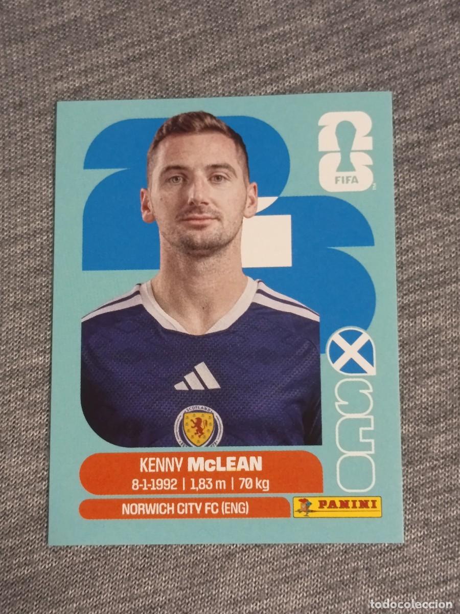 Cromos de F&uacute;tbol: McLEAN SCO 16 STICKER MUNDIAL 2026 PANINI FIFA WORLD CUP NUEVO