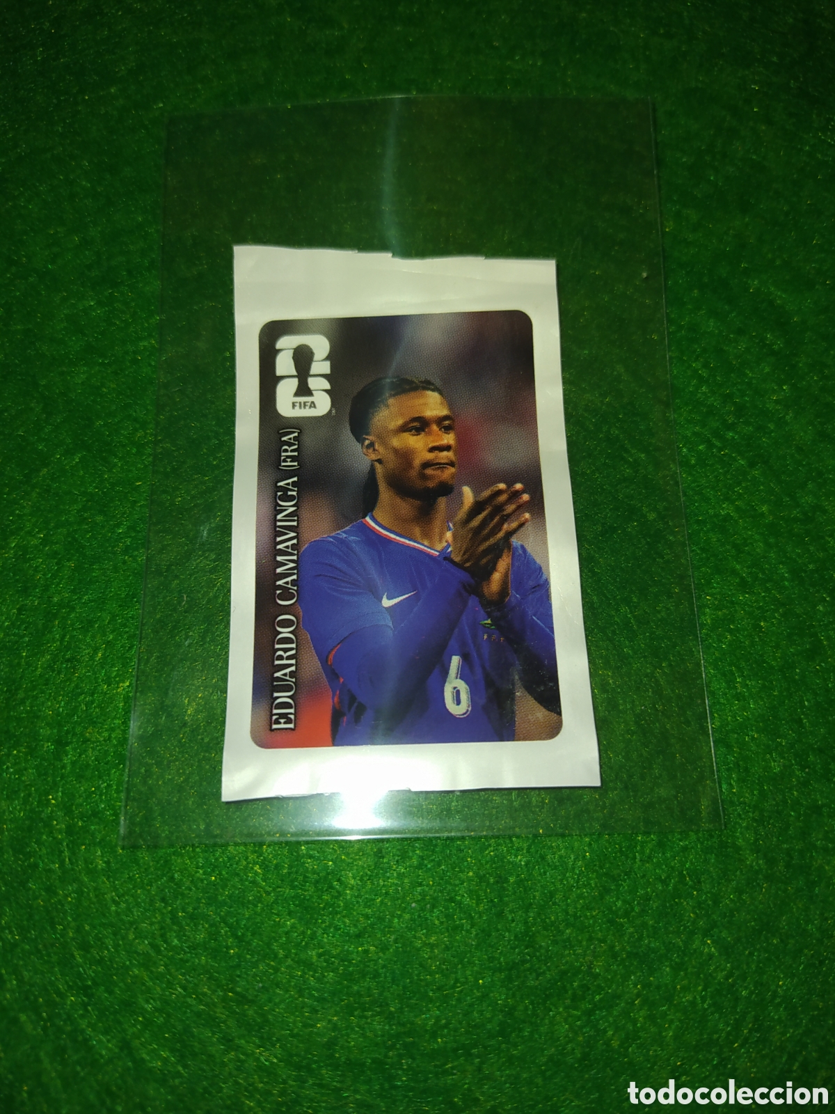 Cromos de F&uacute;tbol: Sticker panini coca cola mundial 2026 Camavinga francia