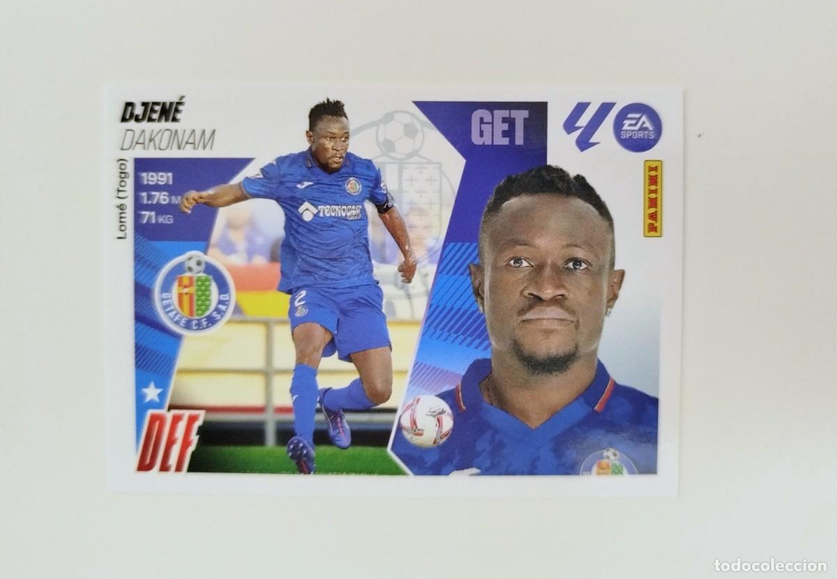Cromos de F&uacute;tbol: Djene 8 SIN PEGAR NUNCA PEGADO Getafe CF Liga Ediciones Este 25 26 / 2025 2026