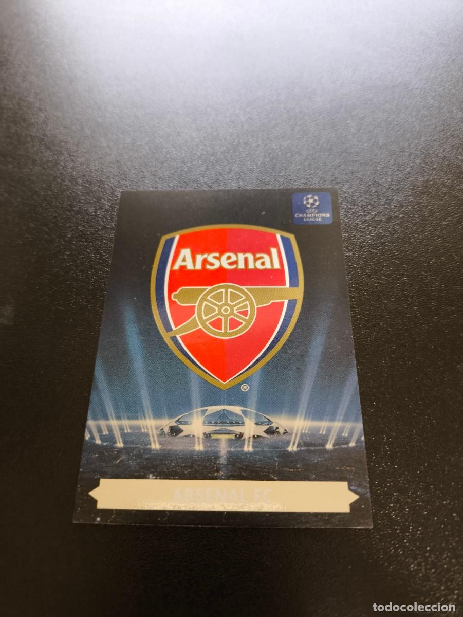 Cromos de F&uacute;tbol: ESCUDO BRILLO ARSENAL PANINI ADRENALYN XL UEFA CHAMPIONS LEAGUE 2013 2014 13 14 NO LIGA ESTE