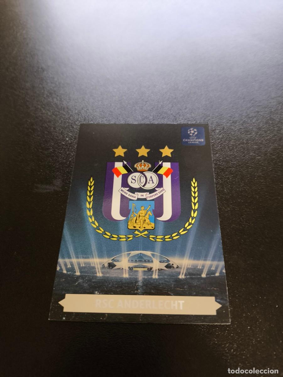 Cromos de F&uacute;tbol: ESCUDO BRILLO ANDERLECHT PANINI ADRENALYN XL UEFA CHAMPIONS LEAGUE 2013 2014 13 14 NO LIGA ESTE