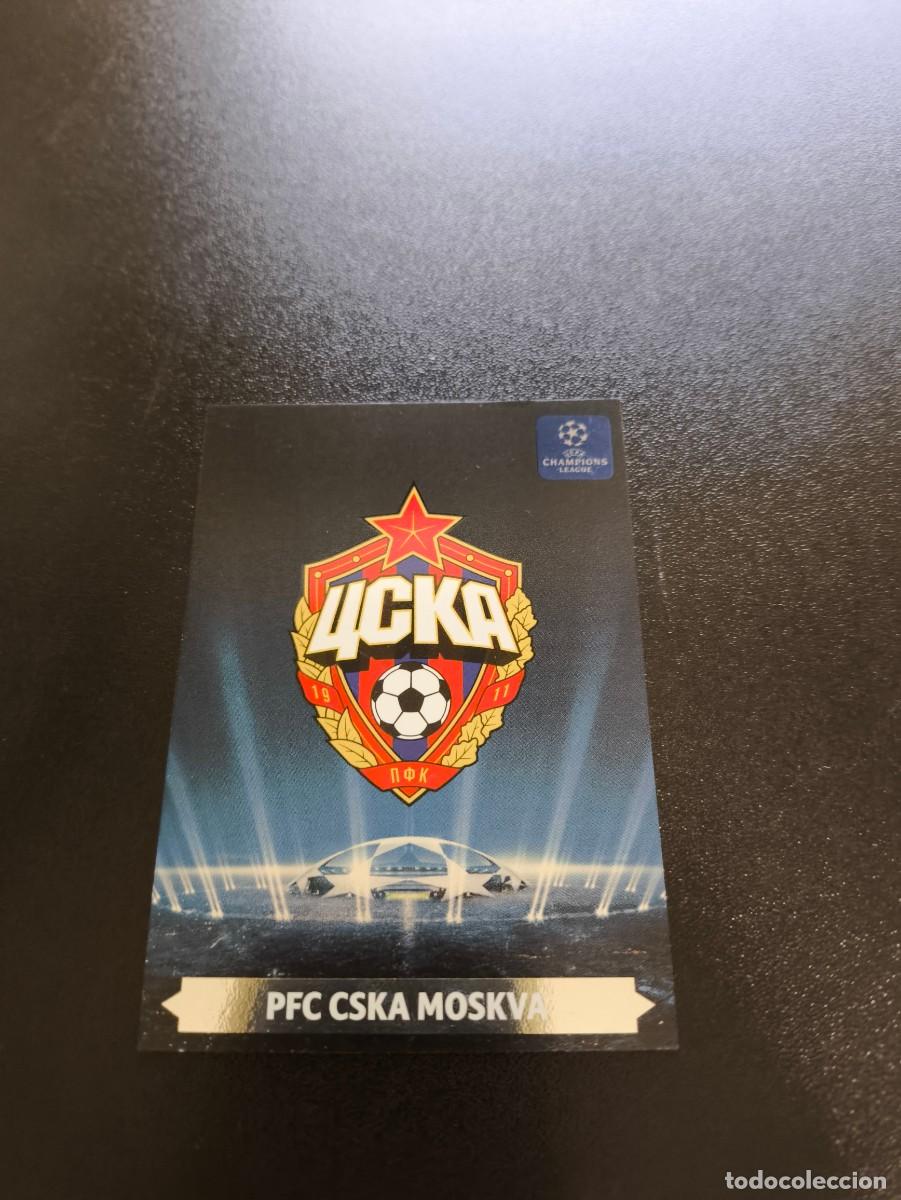 Cromos de F&uacute;tbol: ESCUDO BRILLO CSKA MOSKVA MOSCU PANINI ADRENALYN XL UEFA CHAMPIONS LEAGUE 2013 2014 13 14