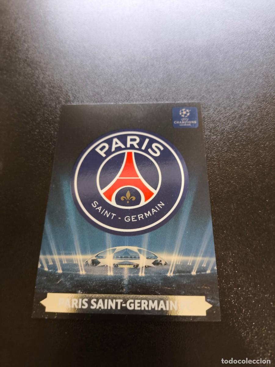 Cromos de F&uacute;tbol: ESCUDO BRILLO PSG PARIS SAINT GERMAIN PANINI ADRENALYN XL UEFA CHAMPIONS LEAGUE 2013 2014 13 14