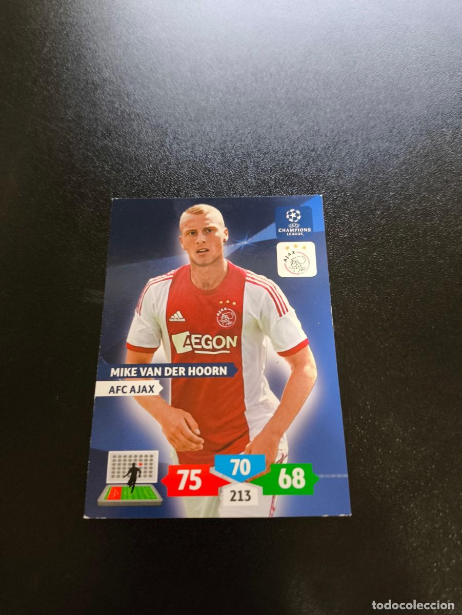Cromos de F&uacute;tbol: Mike van der Hoorn AFC AJAX AMSTERDAM PANINI ADRENALYN XL UEFA CHAMPIONS LEAGUE 2013 2014 13 14