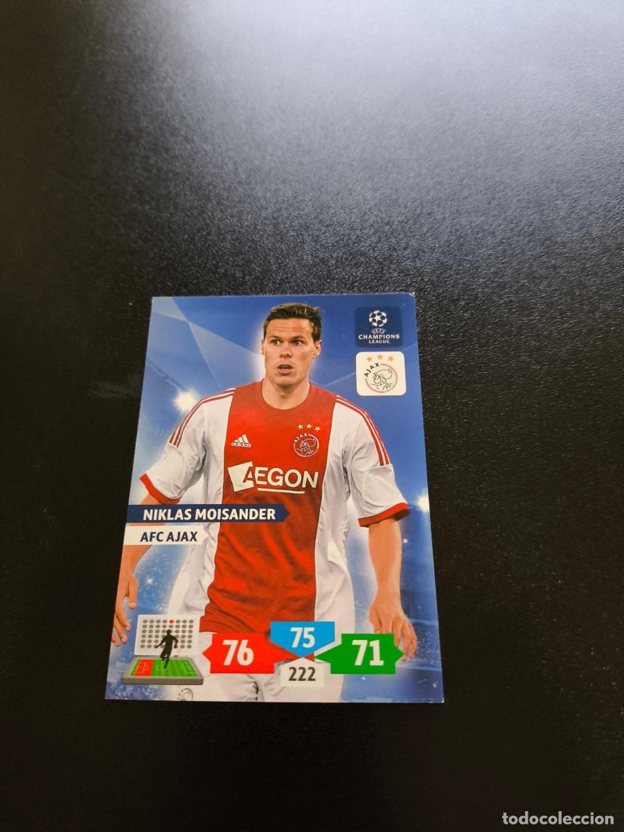 Cromos de F&uacute;tbol: Niklas Moisander AFC AJAX AMSTERDAM PANINI ADRENALYN XL UEFA CHAMPIONS LEAGUE 2013 2014 13 14