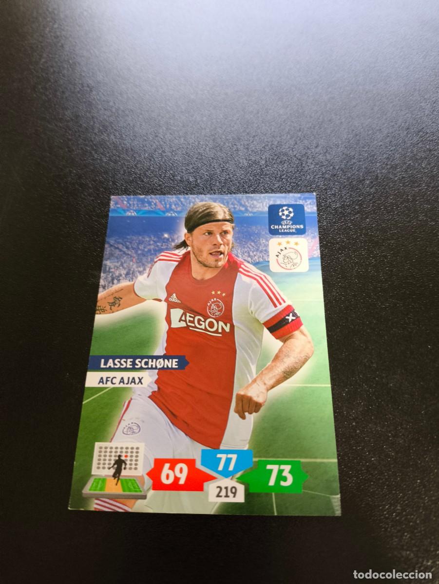 Cromos de F&uacute;tbol: Lasse Sch&ouml;ne AFC AJAX AMSTERDAM PANINI ADRENALYN XL UEFA CHAMPIONS LEAGUE 2013 2014 13 14