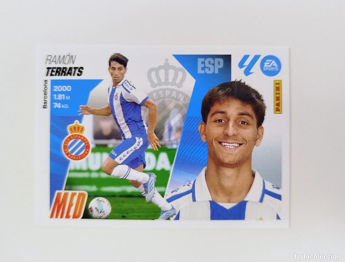 Cromos de F&uacute;tbol: Terrats 13 SIN PEGAR NUNCA PEGADO RCD Espanyol Liga Ediciones Este 25 26 / 2025 2026