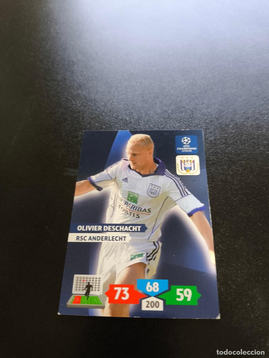 Cromos de F&uacute;tbol: Olivier Deschacht RSC ANDERLECHT PANINI ADRENALYN XL UEFA CHAMPIONS LEAGUE 2013 2014 13 14