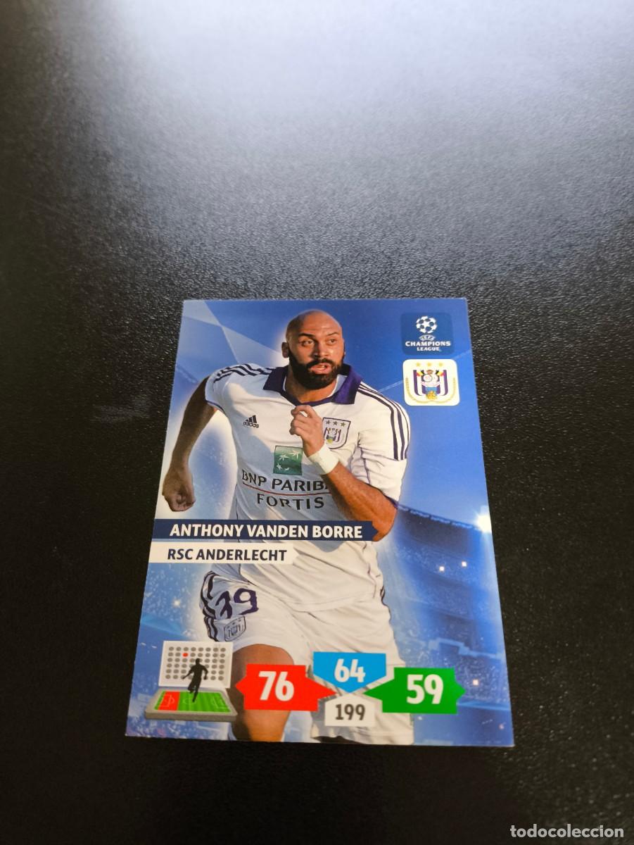 Cromos de F&uacute;tbol: Anthony Vanden Borre RSC ANDERLECHT PANINI ADRENALYN XL UEFA CHAMPIONS LEAGUE 2013 2014 13 14